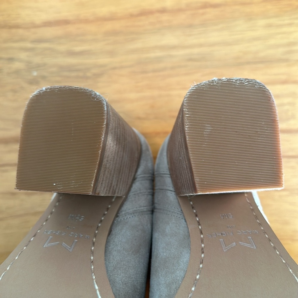 Marc Fisher Genuine Suede Booties - Picture 7 of 9